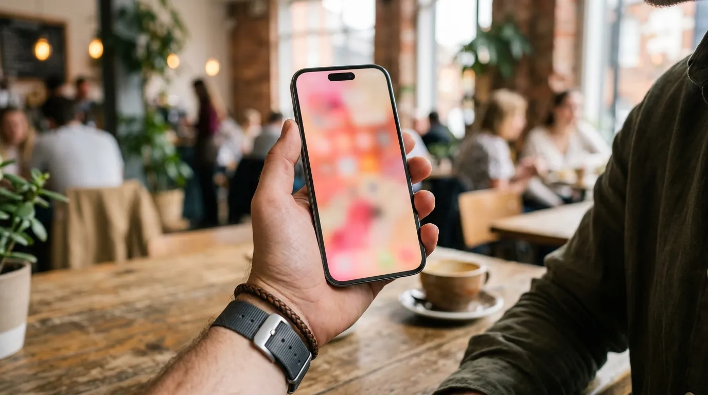 Smartphone photography tips showing proper angles and lighting for dating photos