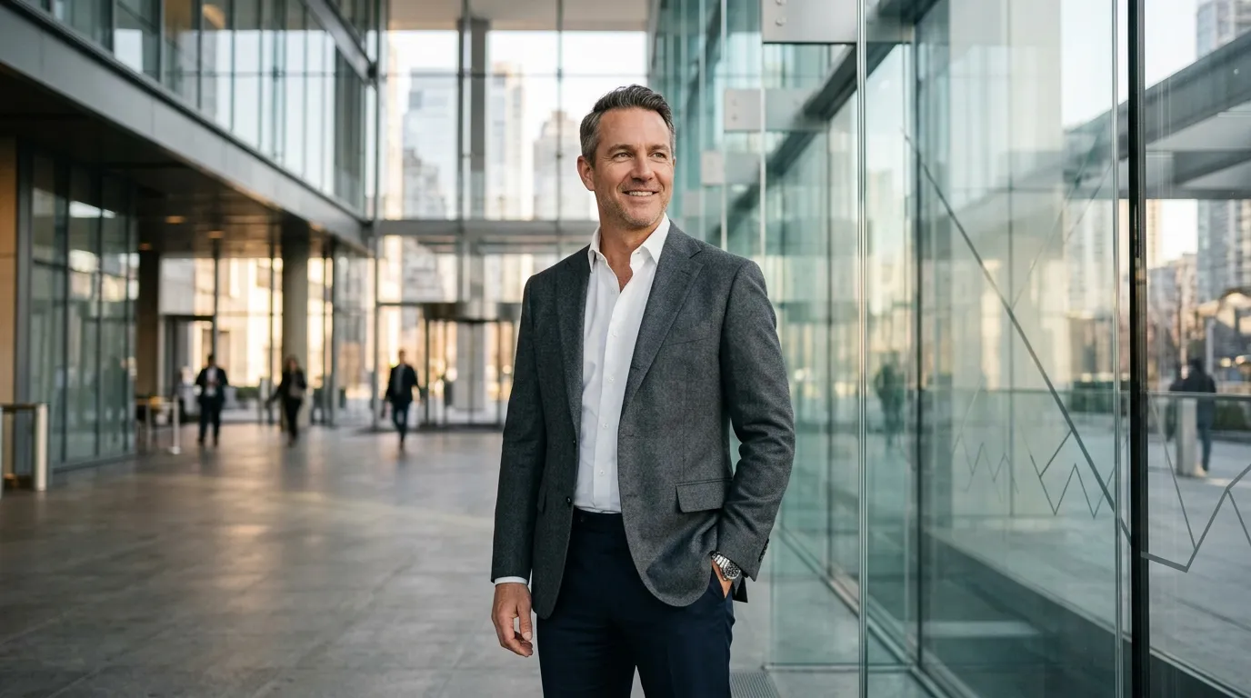 Side-by-side comparison of straight-on versus three-quarter angle portrait